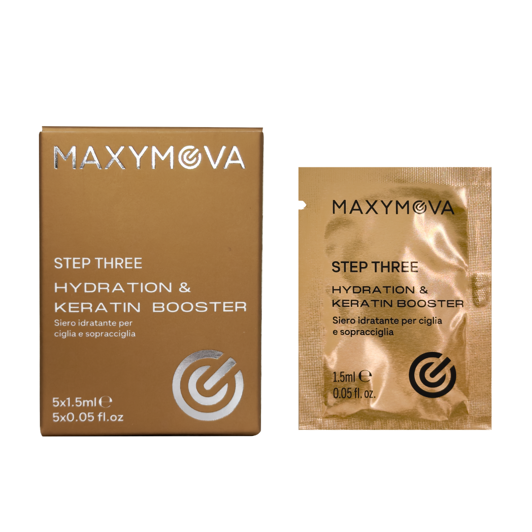 Step 3 HYDRATION & KERATIN BOOSTER for Brow and Lash Lamination, 1 Step 3 HYDRATION & KERATIN BOOSTER for Brow and Lash Lamination, 1