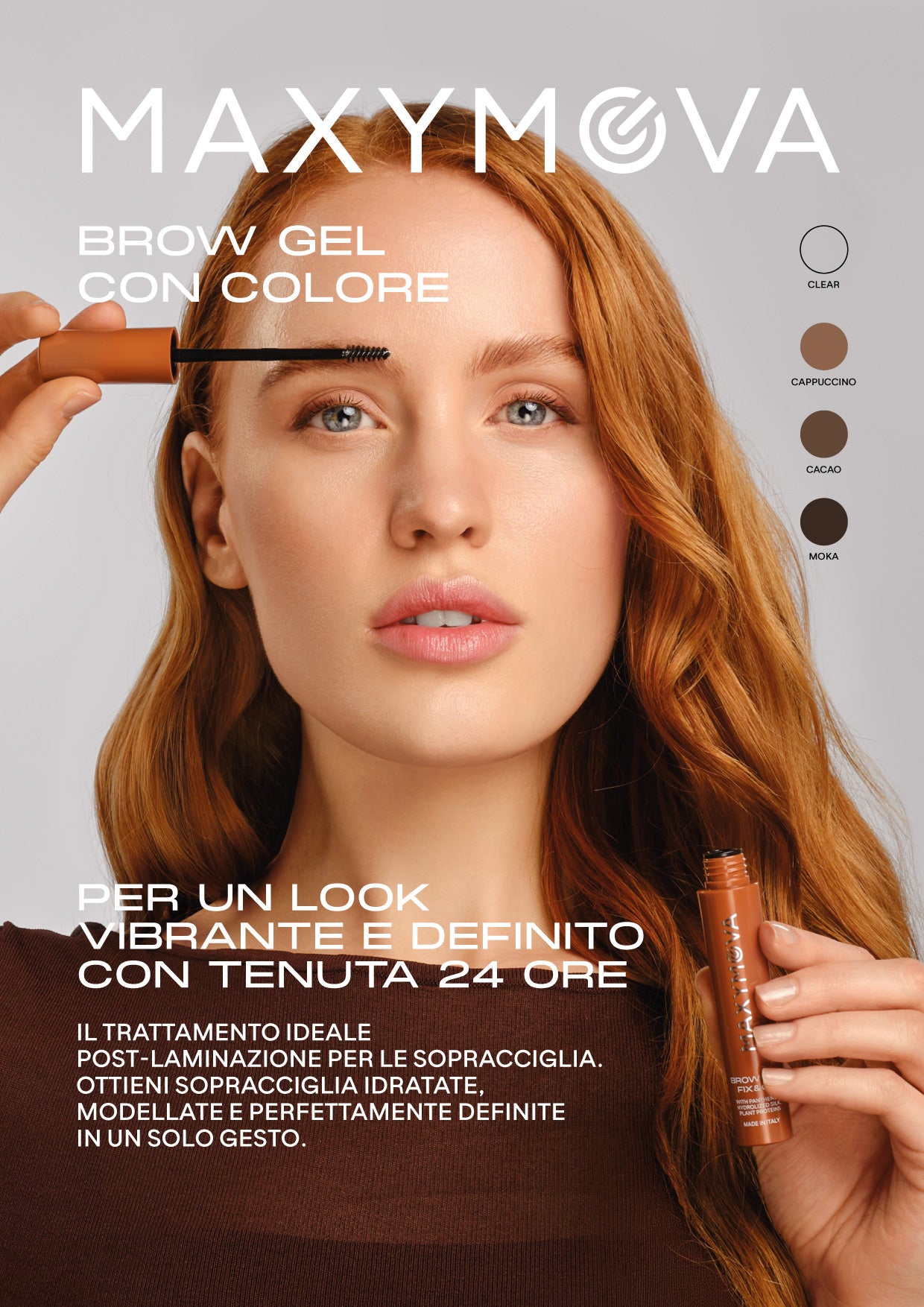 COUNTER DISPLAY STAND BROW GEL FIX&GO AND FIX&COLOR MAXYMOVA – IDEAL FOR BEAUTY SALONS
