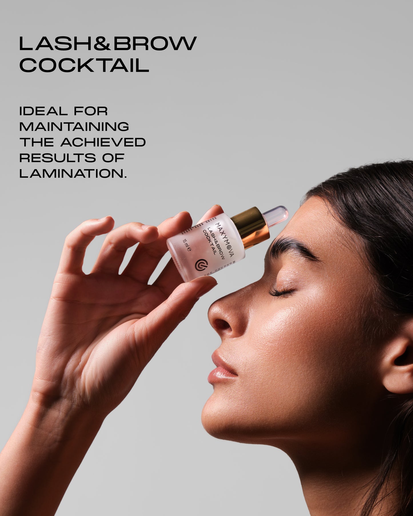 Set 10 serum Lash&Brow Cocktail 5 ml, for lashes and brows, vegan formula (new!)