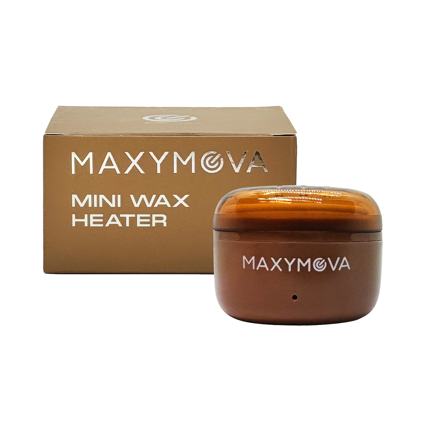Mini Wax Heater: Compact Wax Warmer for Eyebrows, Nasal, and Ear Hair Removal MAXYMOVA