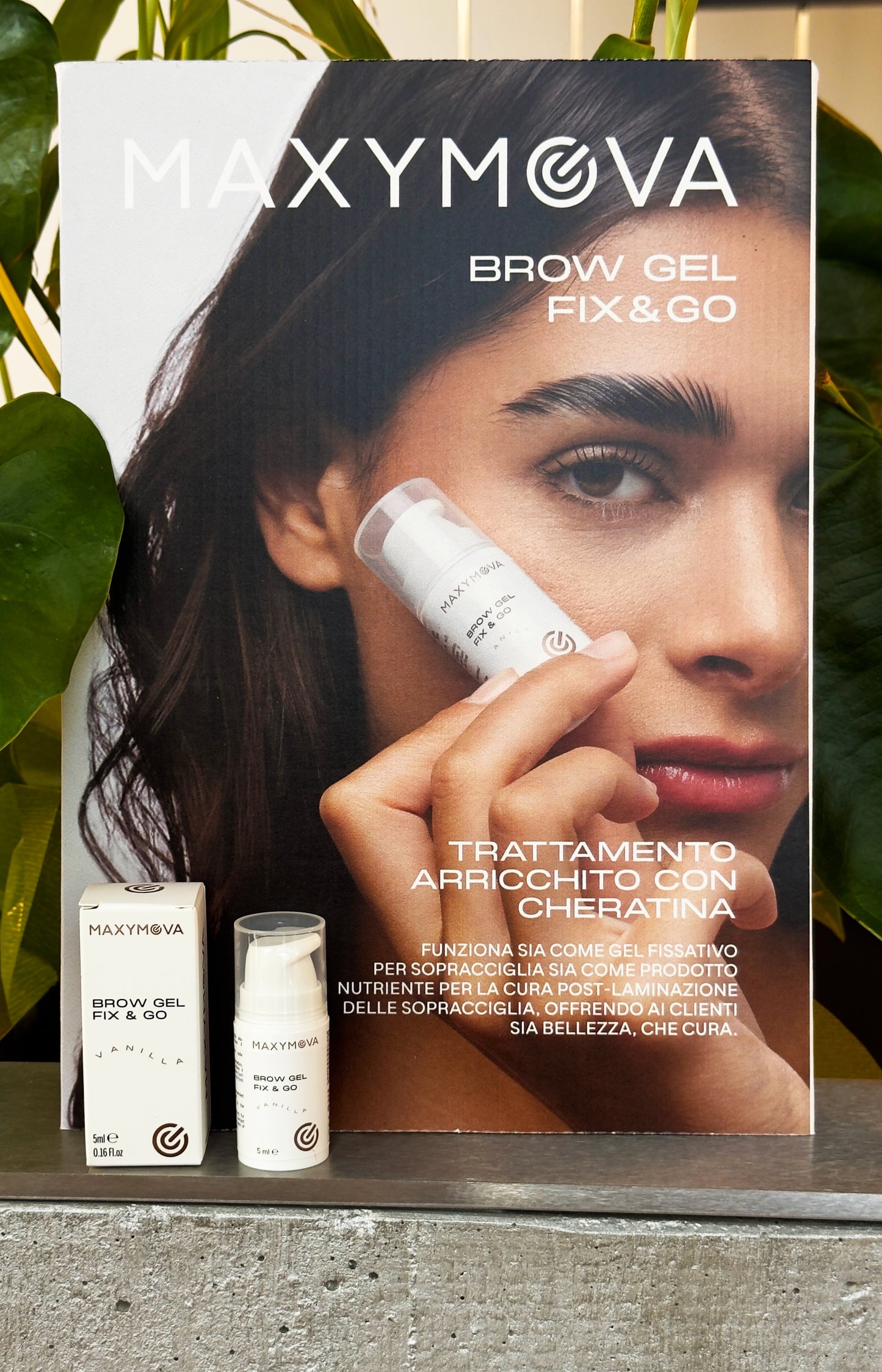 Counter Display Stand for Brow Gel MAXYMOVA – Ideal for Beauty Salons