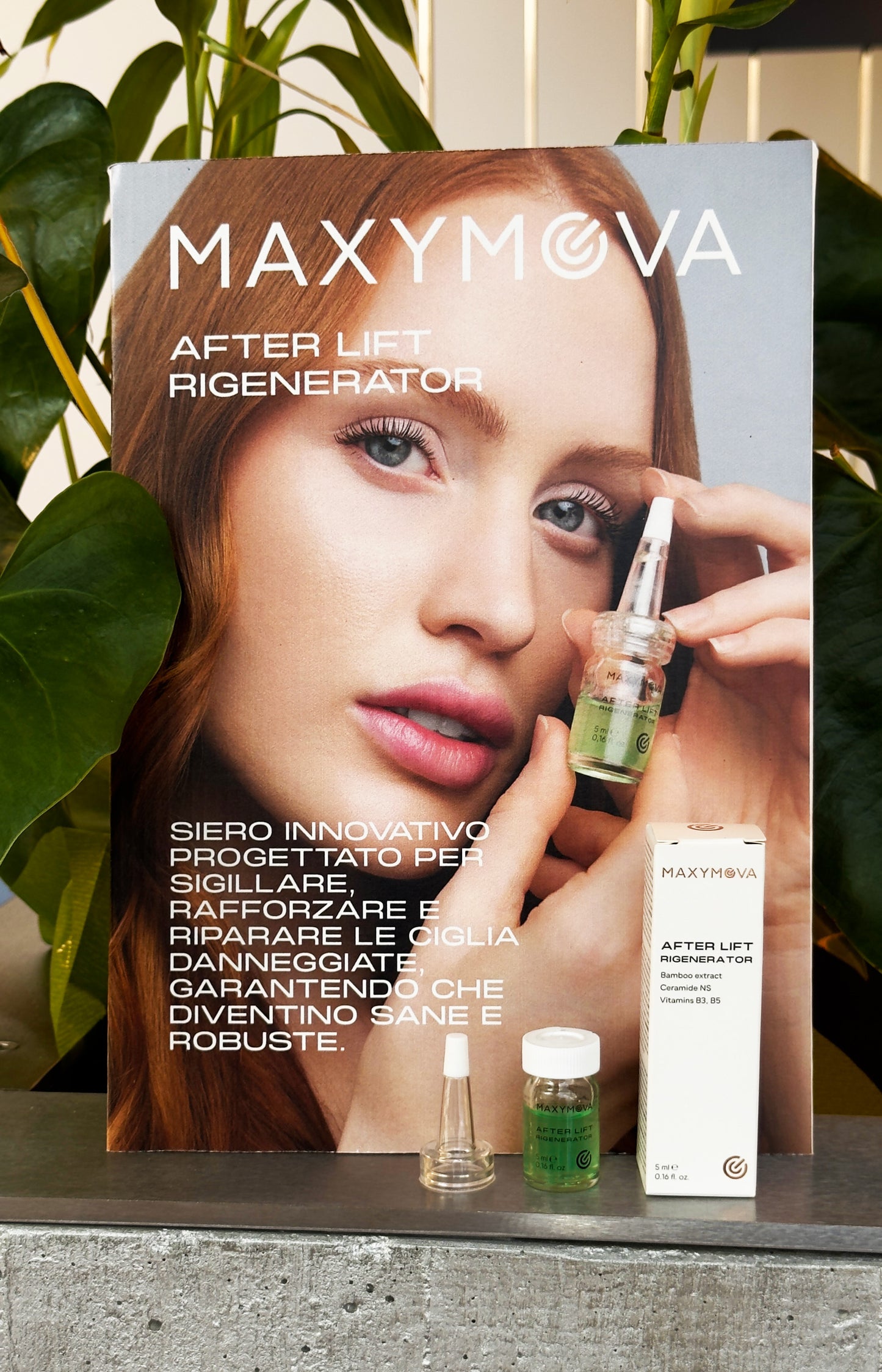 COUNTER DISPLAY STAND AFTER LIFT SERUM MAXYMOVA –IDEAL FOR BEAUTY SALONS