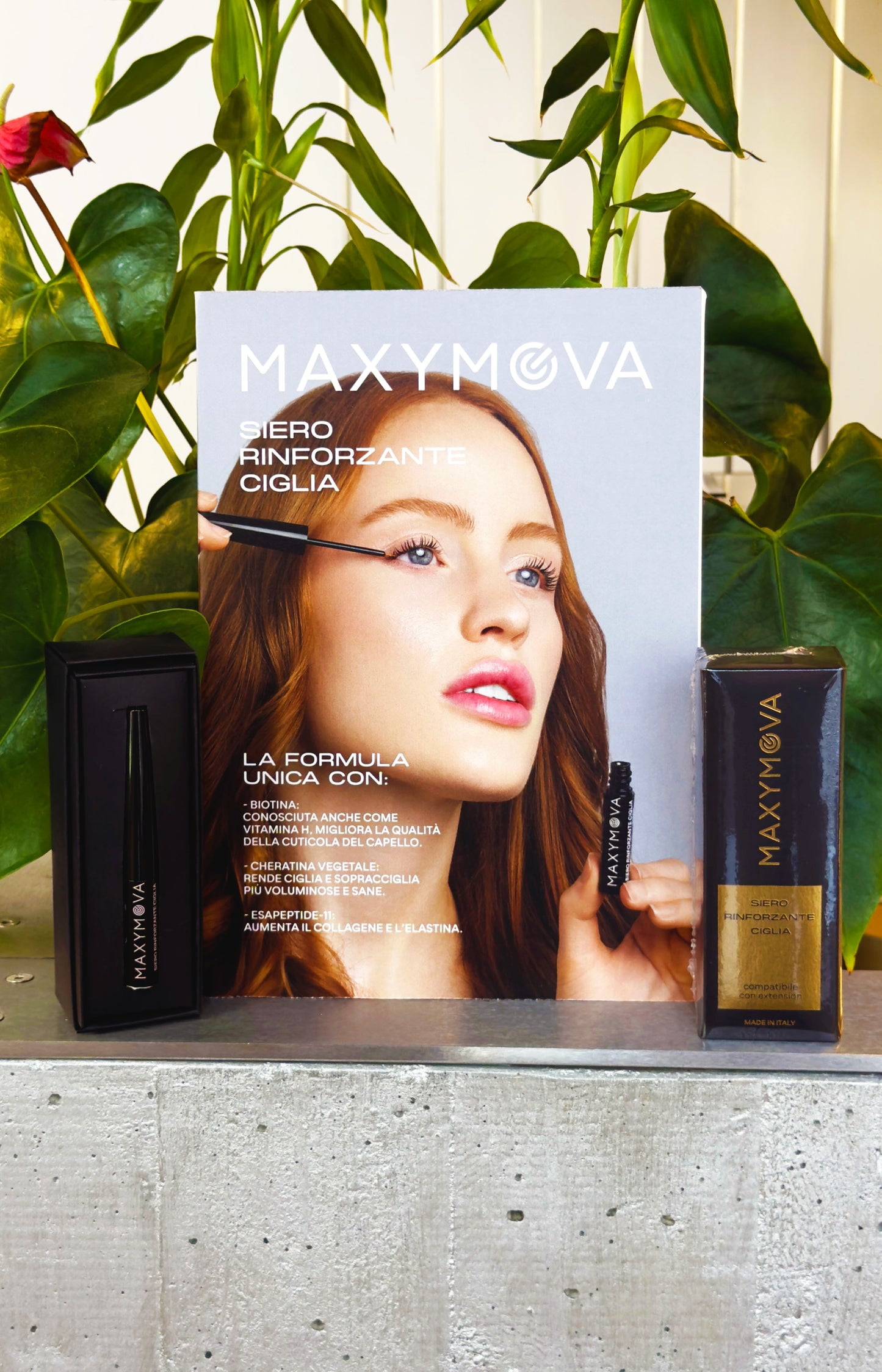 COUNTER DISPLAY STAND STRENGTHENING SERUM MAXYMOVA –IDEAL FOR BEAUTY SALONS