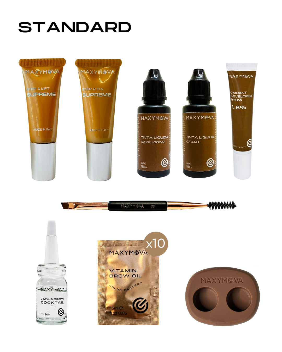 BROW LAMINATION KIT FOR COURSE (ONLY ITALY OFFICIAL TRAINERS) MAXYMOVA