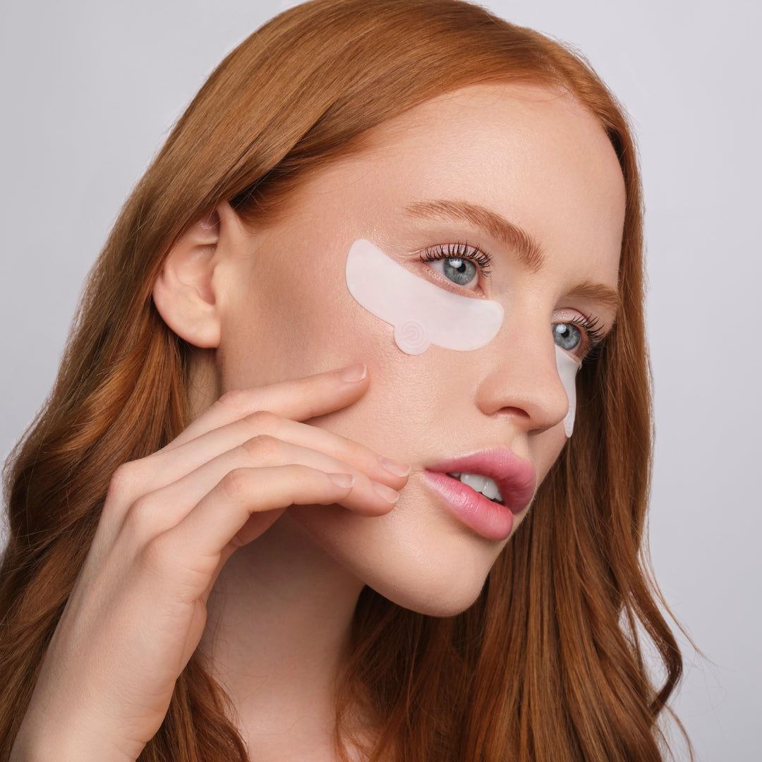 Set 10 Under Patch Glow Serum, cuidado para el contorno de ojos con 23K