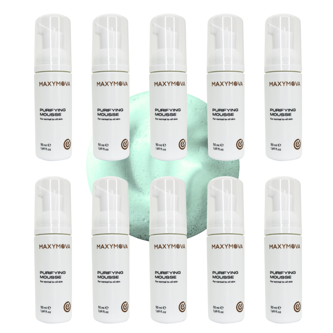 SET 10 Purifying Mousse  50 ml Pestañas&Rostro con Propóleo y Extracto de Oliva