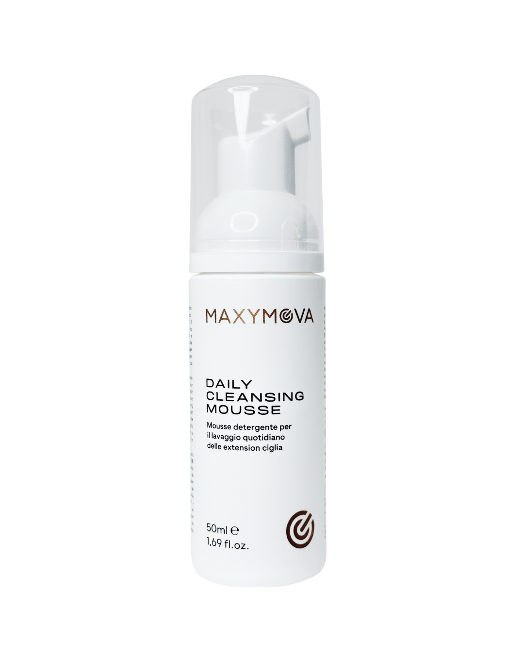 Espuma Limpiadora para pestañas y cejas MAXYMOVA 50 ml 