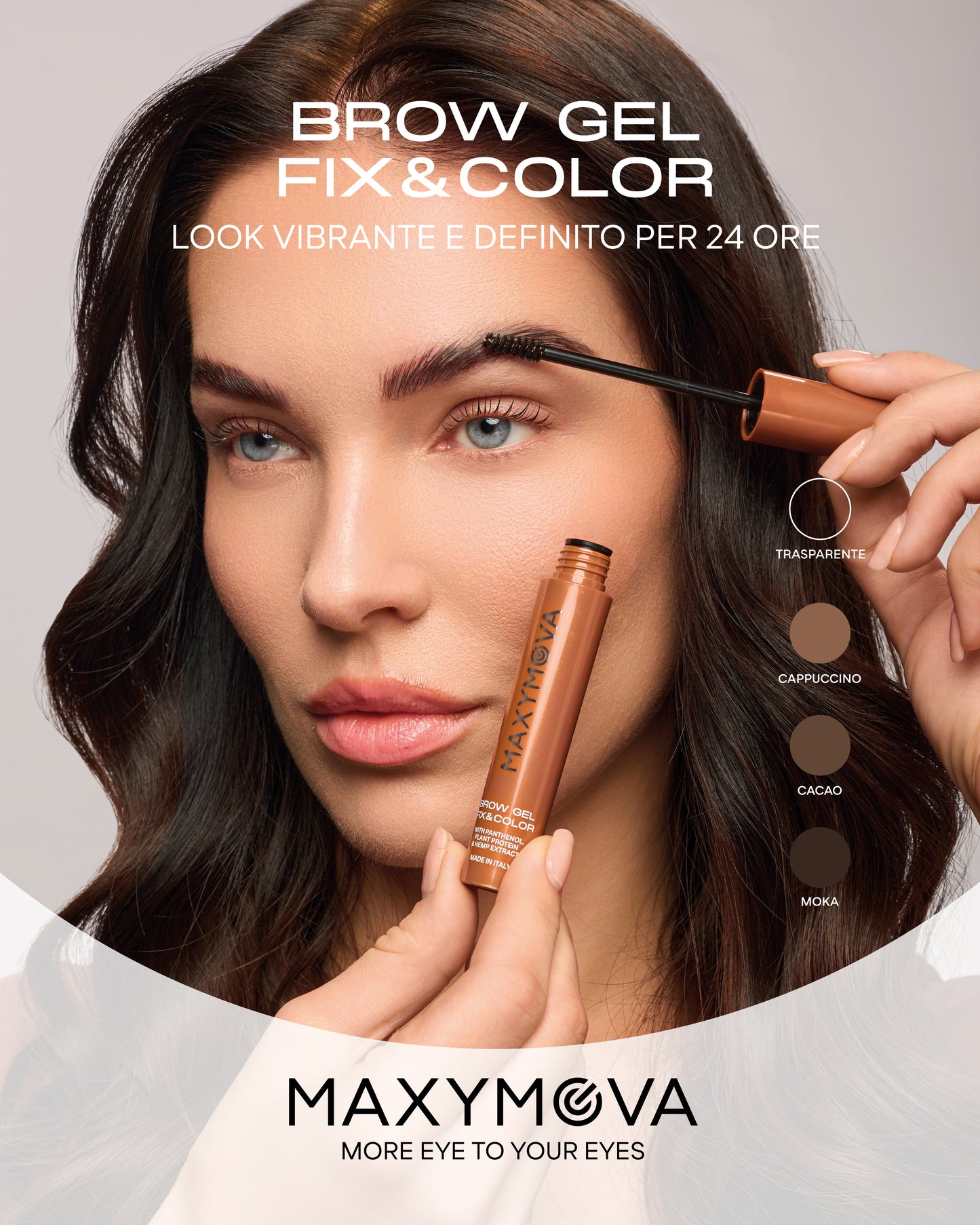 PRÉSENTOIR DE COMPTOIR BROW GEL FIX&GO ET FIX&COLOR MAXYMOVA – IDÉAL POUR LES SALONS DE BEAUTÉ