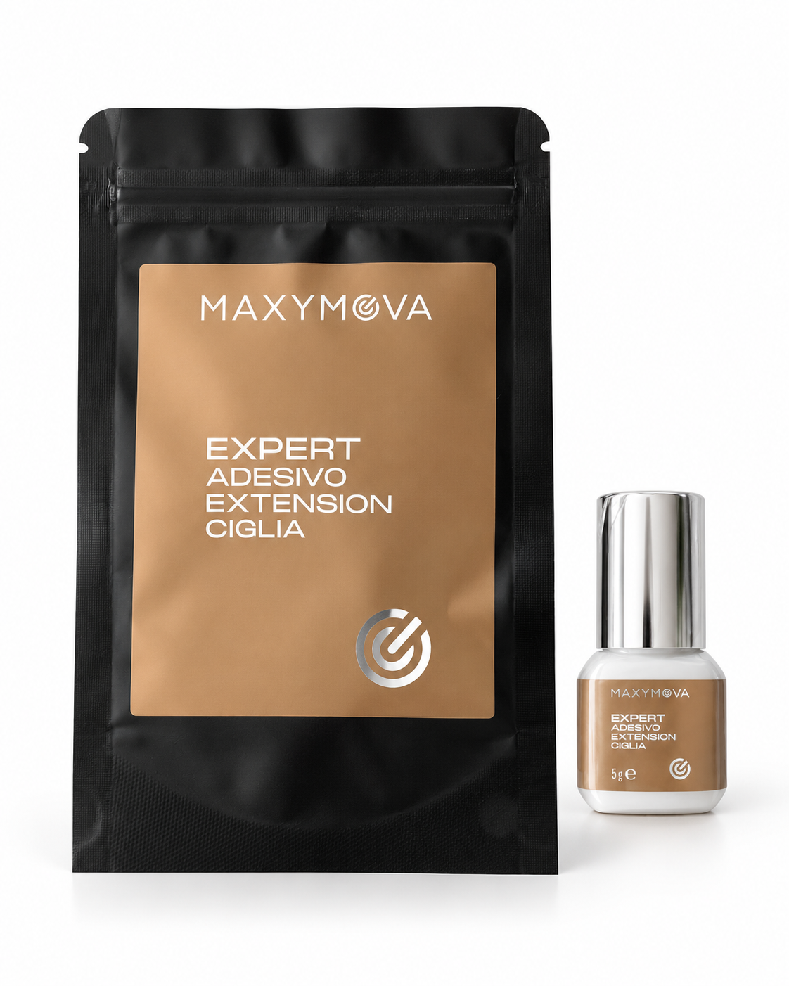 EXPERT Eyelash Extension Adhesive – Professional Fast-Drying Lash Glue, 0.5 Sec – Up to 7–8 Weeks Retention – MAXYMOVA