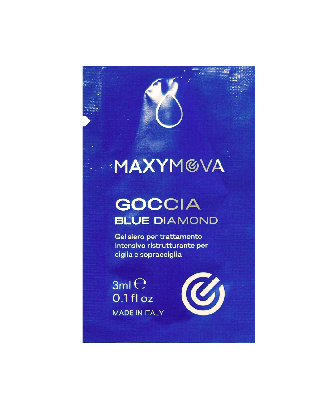 Goccia Blue Diamond Sérum restructurant pour cils et sourcils 3 ml