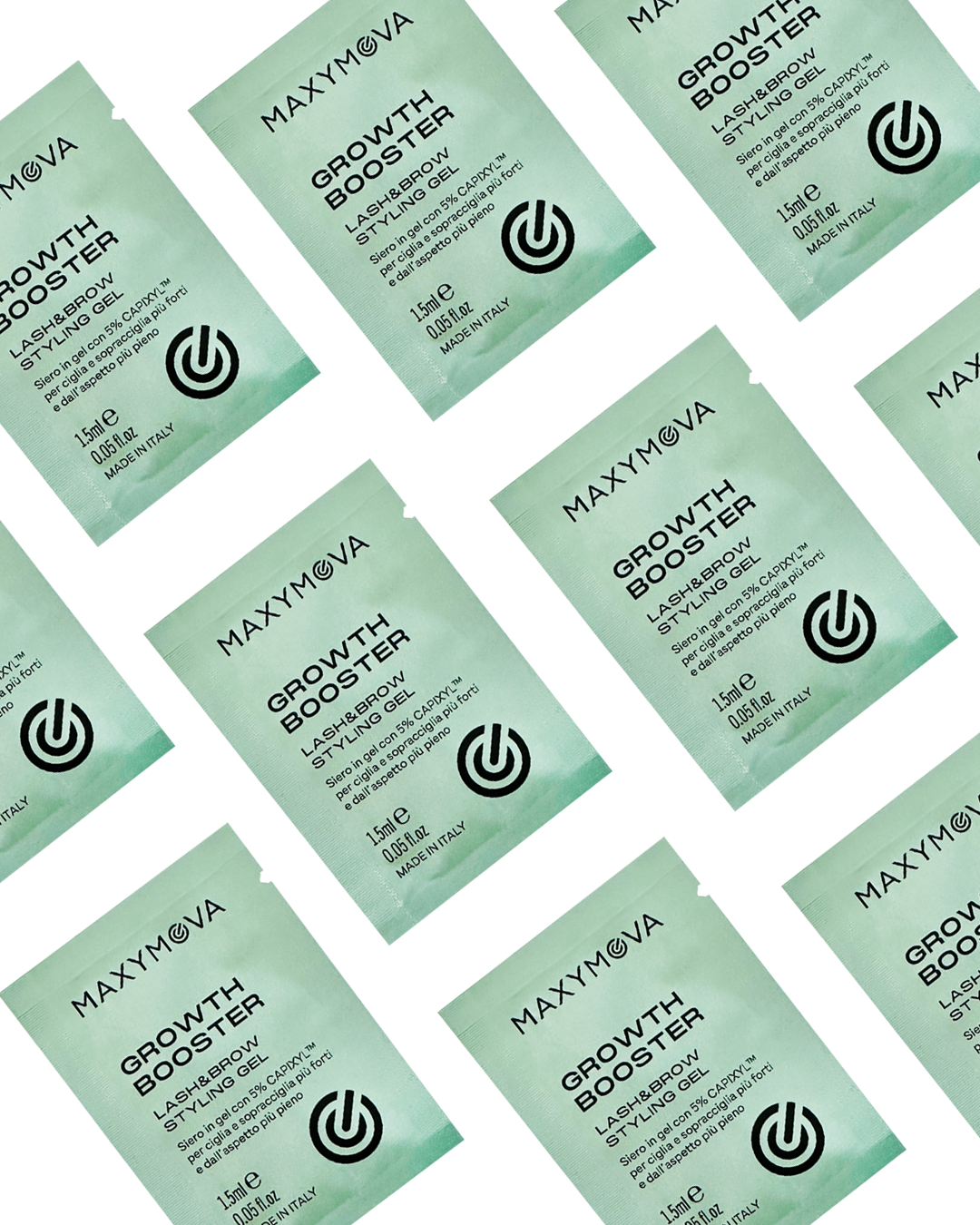 SET OF 10 MONODOSE GROWTH BOOSTER ADVANCED LASH&BROW GEL SERUM