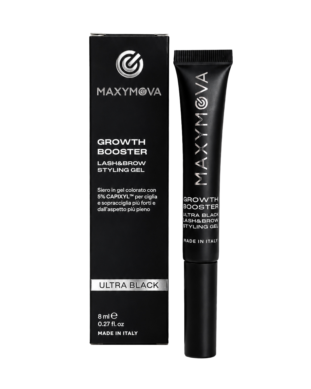 GROWTH BOOSTER ULTRA BLACK Advanced Tinted Lash Serum with 5% Capixyl™