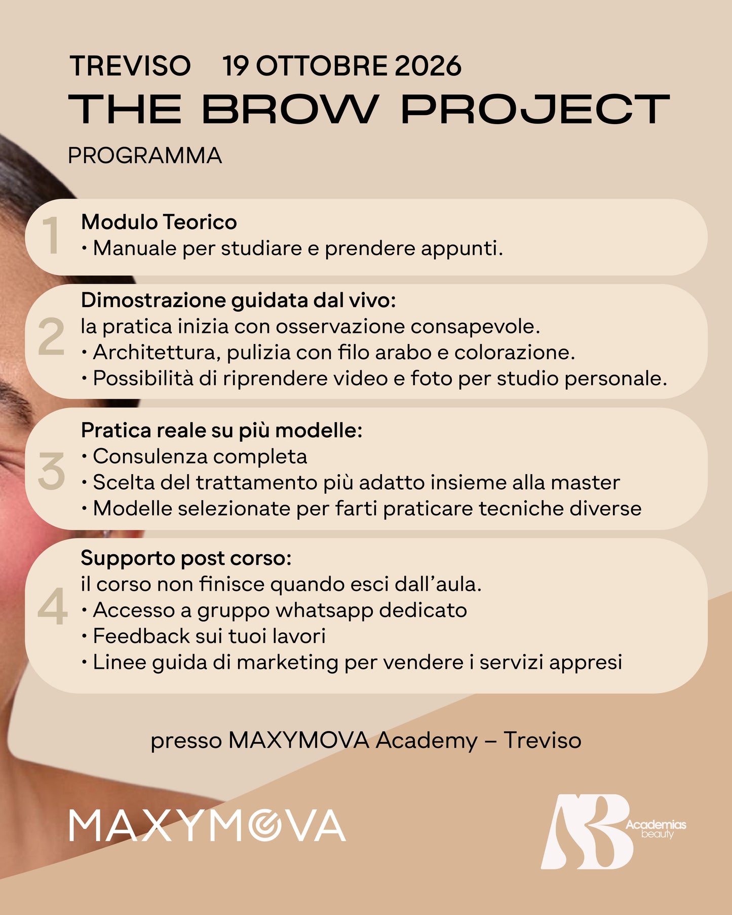 Corso Brow Artist a Treviso – THE BROW PROJECT