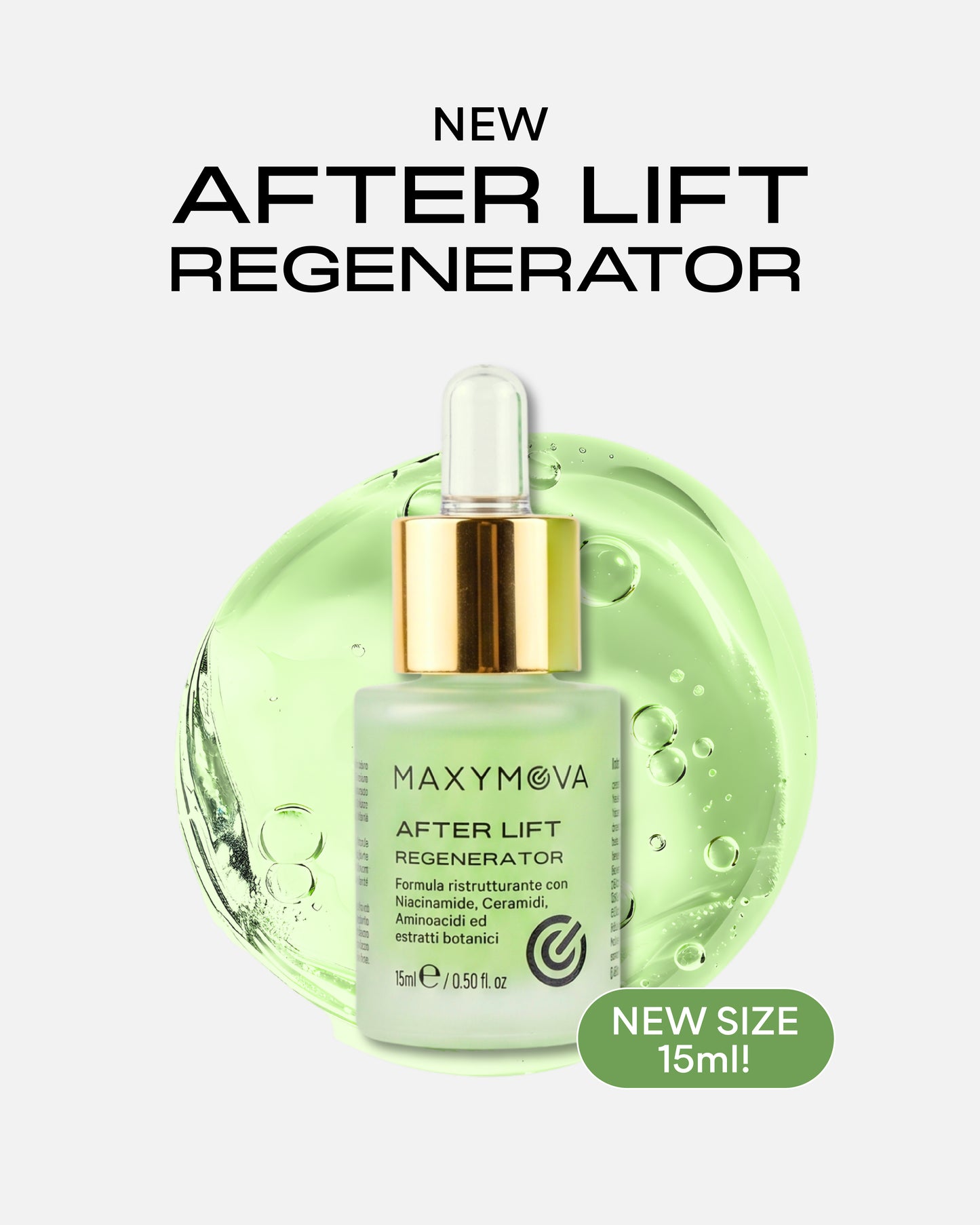 AFTER LIFT Regenerator serum 15ml - Vegan Friendly Formula Lash&Brow with Bamboo Biosilicates
