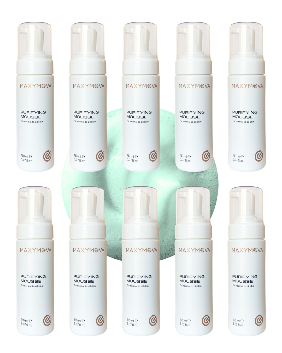 SET 10 Purifying Mousse 150 ml Lashes&Face with Propolis and Olive Extract