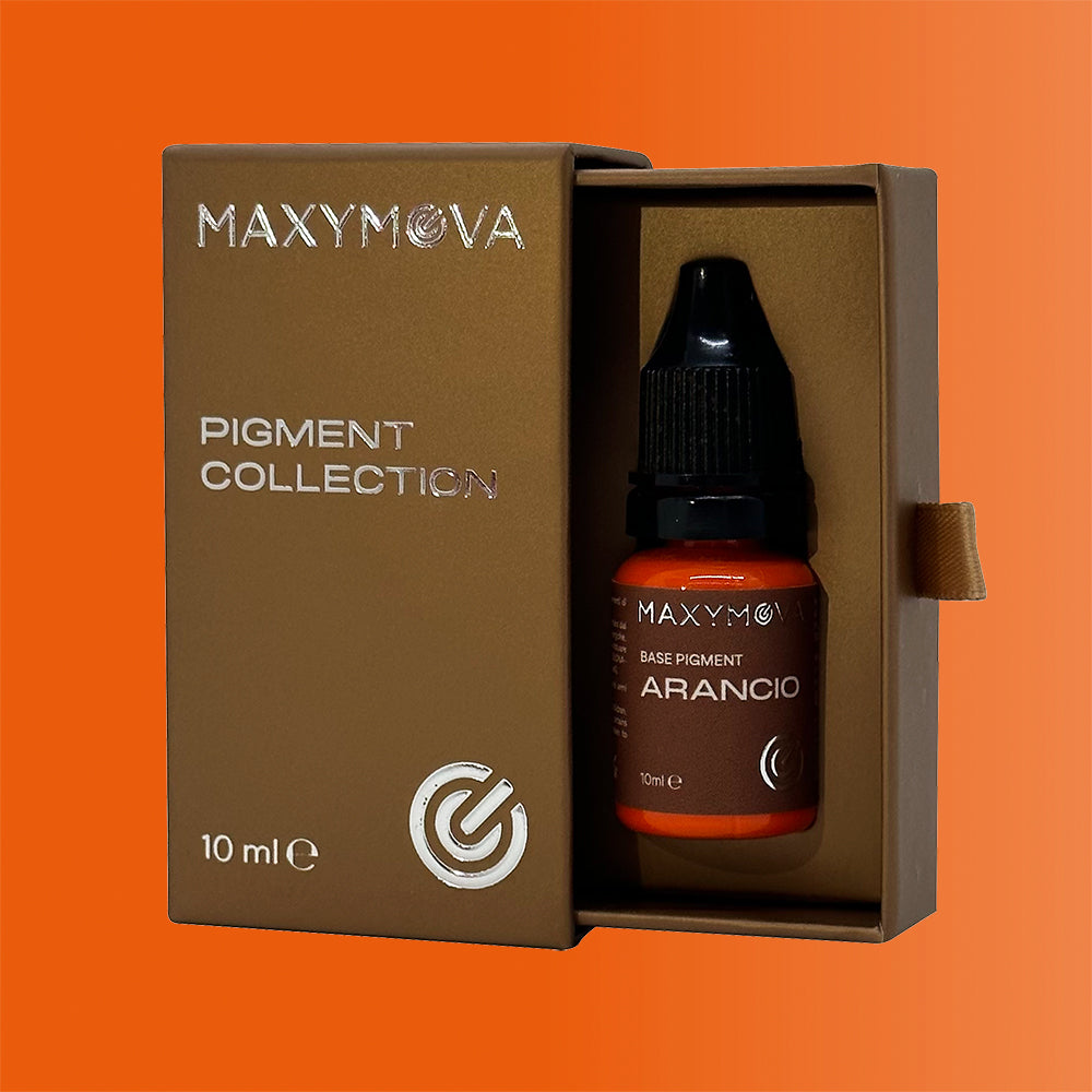 Arancio - Pigmento per sopracciglia trucco permanente, 10 ml