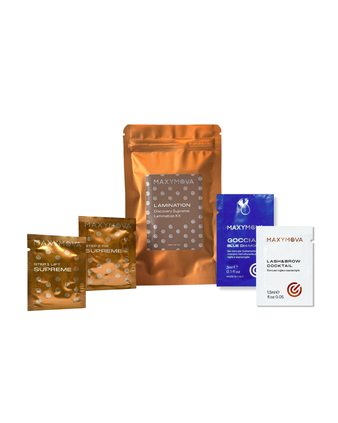 Kit laminazione Discovery Supreme MAXYMOVA® - Mini kit Discovery per ciglia e sopracciglia