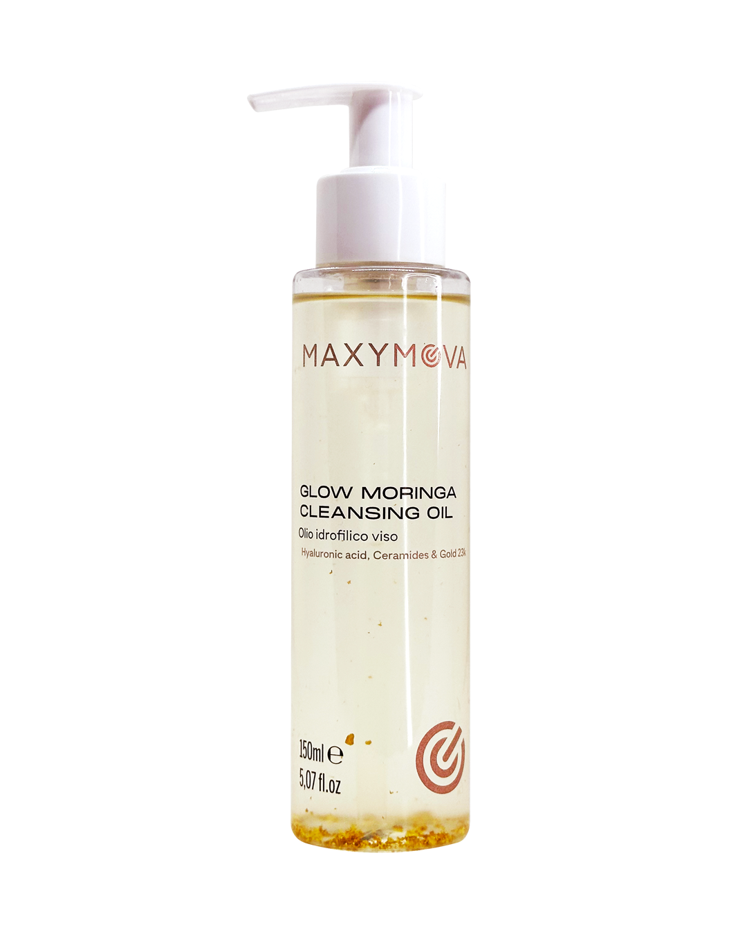 Glow Moringa Cleansing Oil Maxymova – Olio detergente idrofiloco di lusso in edizione limitata MAXYMOVA