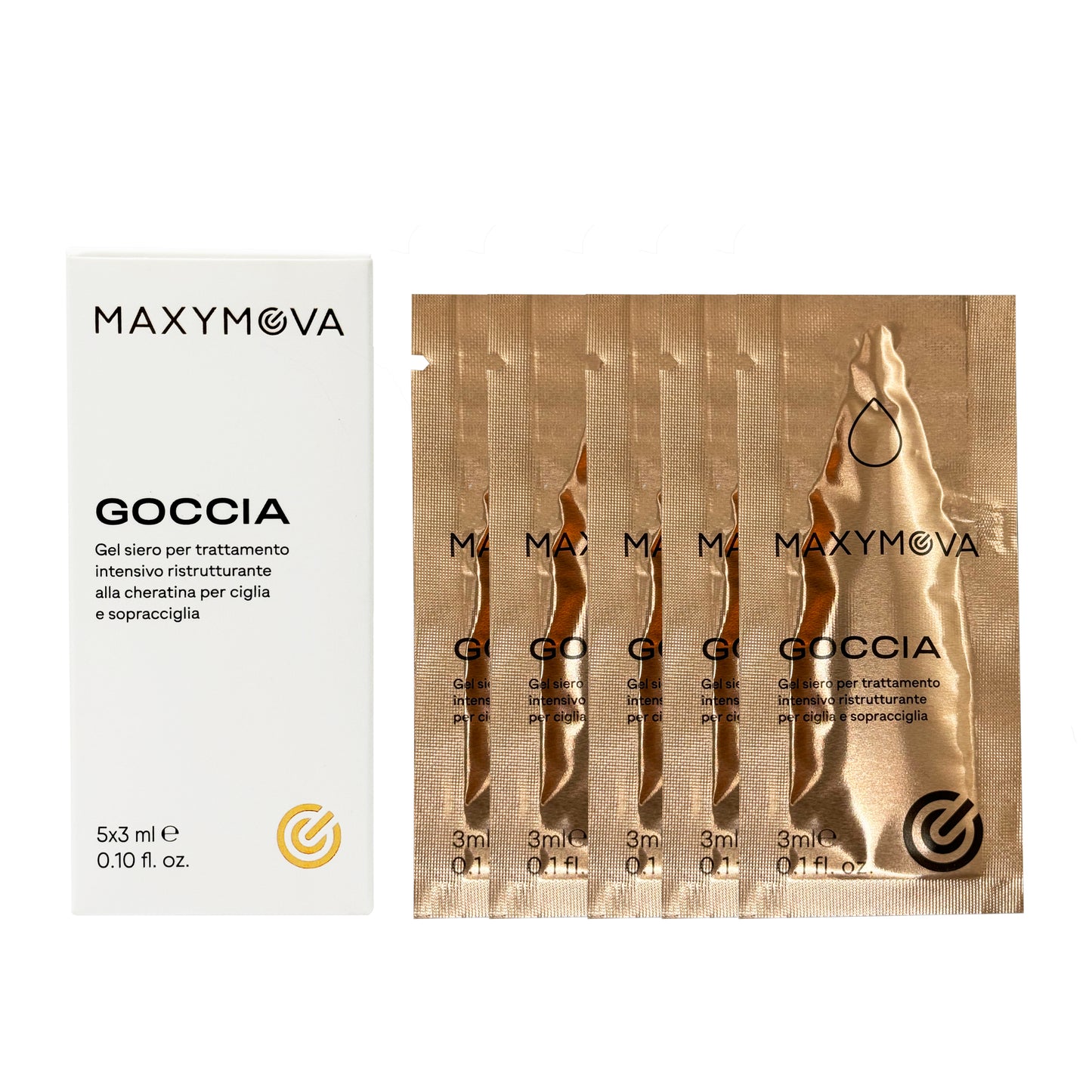 Keratin Serum Sachet | Goccia Restructuring Keratin Serum | MAXYMOVA	