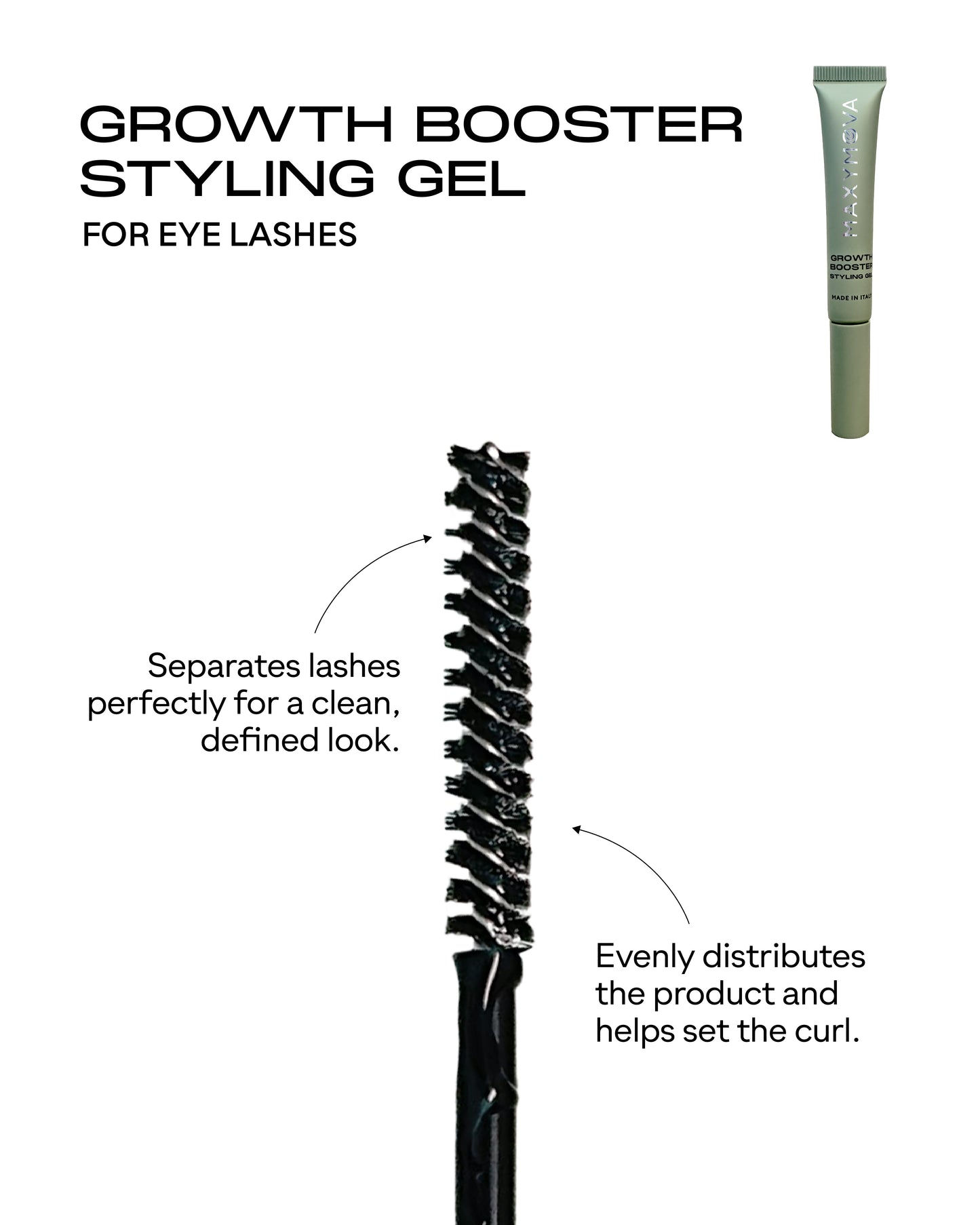 GROWTH BOOSTER Advanced Lash&Brow Gel Serum with 5% Capixyl™