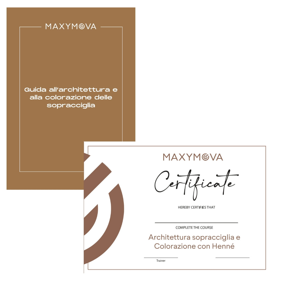 BROW HENNA ARTIST COURSE MAXYMOVA (ITALY ONLY)