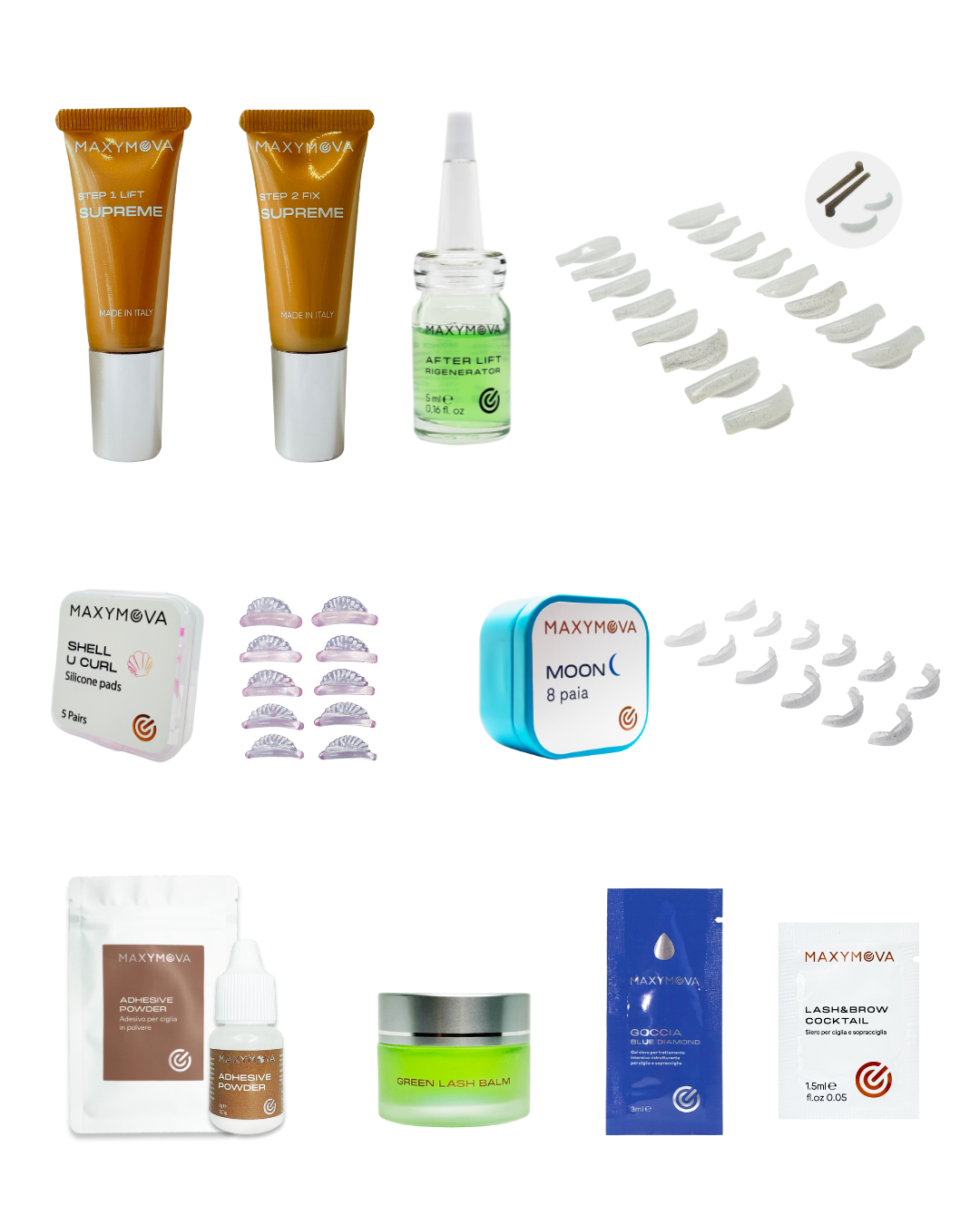 Advanced Lash & Brow Lamination Kit for FUSION TECHNIQUE- MAXYMOVA