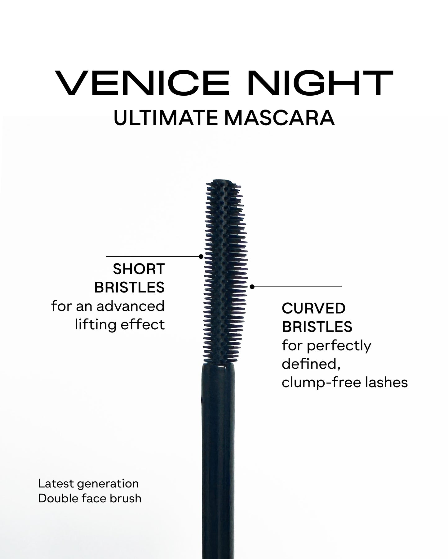 SET 10 MAXYMOVA Venice Night Mascara for Definition, Curl & Length – Ultra Black XL 13 ml