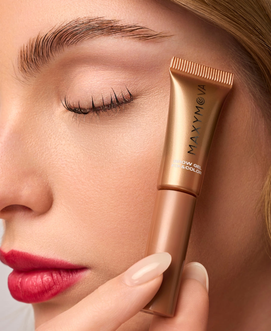 MINI BROW GEL FIX&COLOR FOR FULLER, DEFINED BROWS ALL DAY LONG. MAXYMOVA