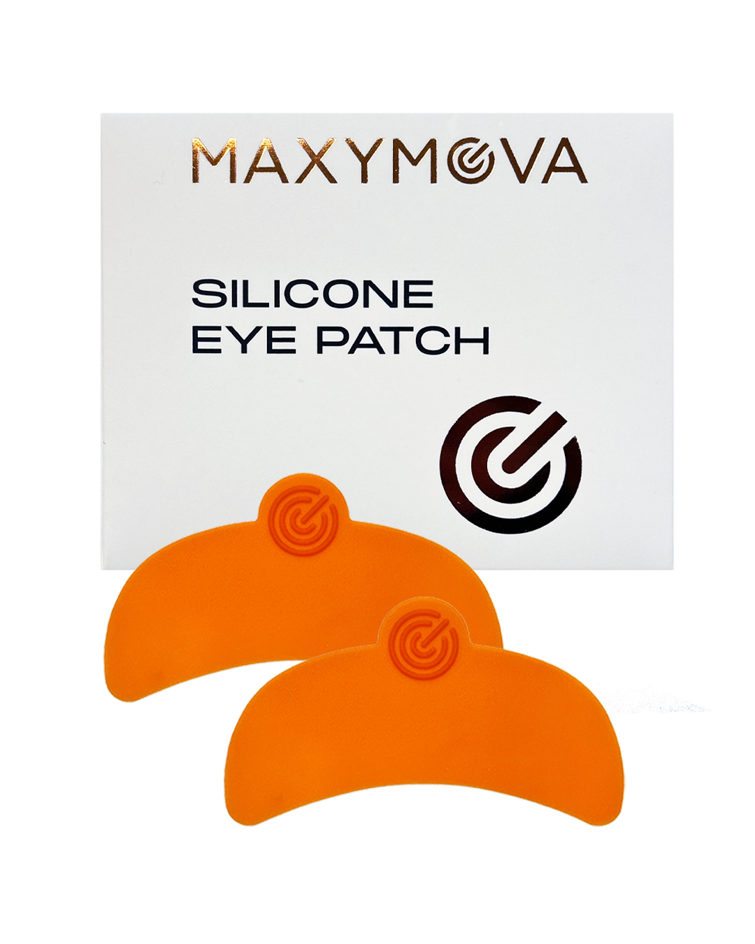 Reusable Silicone Under Eye Patches - ORANGE