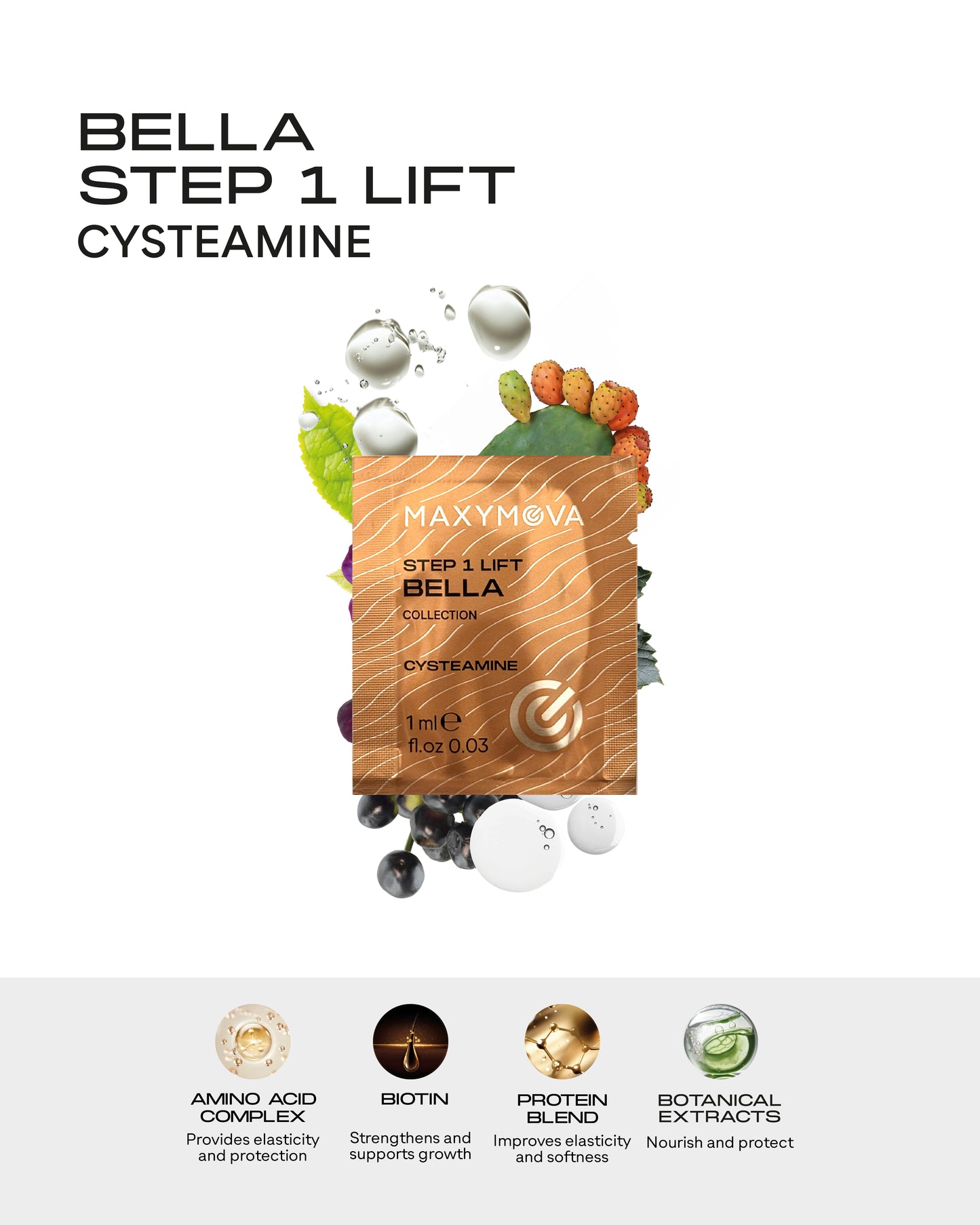 Discovery Kit Monodose Sachets – Bella Collection Korean Lash & Brow System –  4 x 1 ml